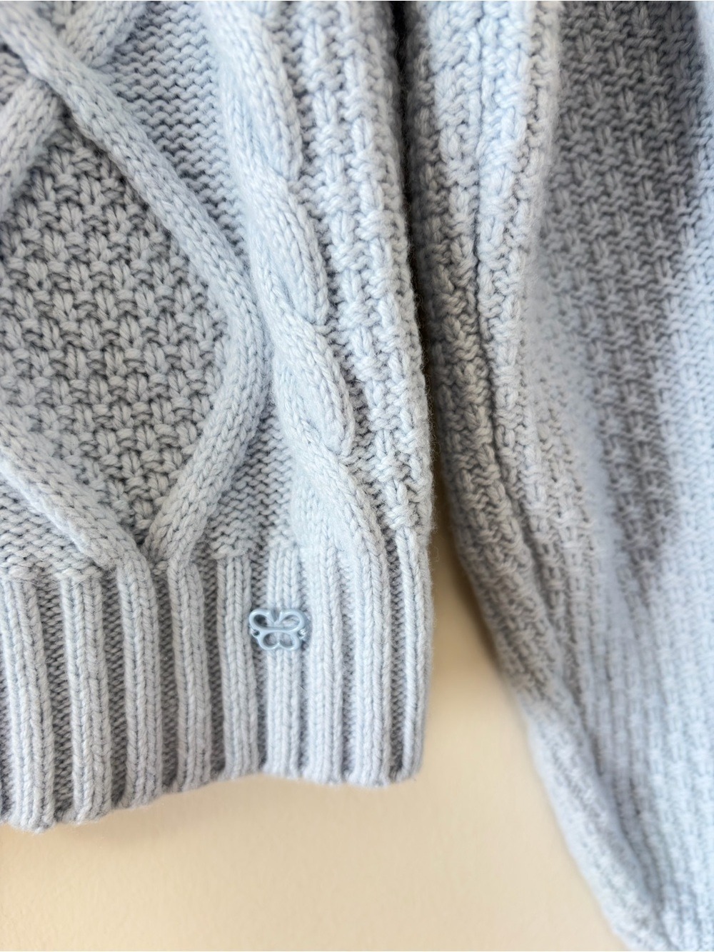 SUNDAY BEST LIMA SWEATER IN BLUE DIAMOND SIZE XS - Picture 7 of 11